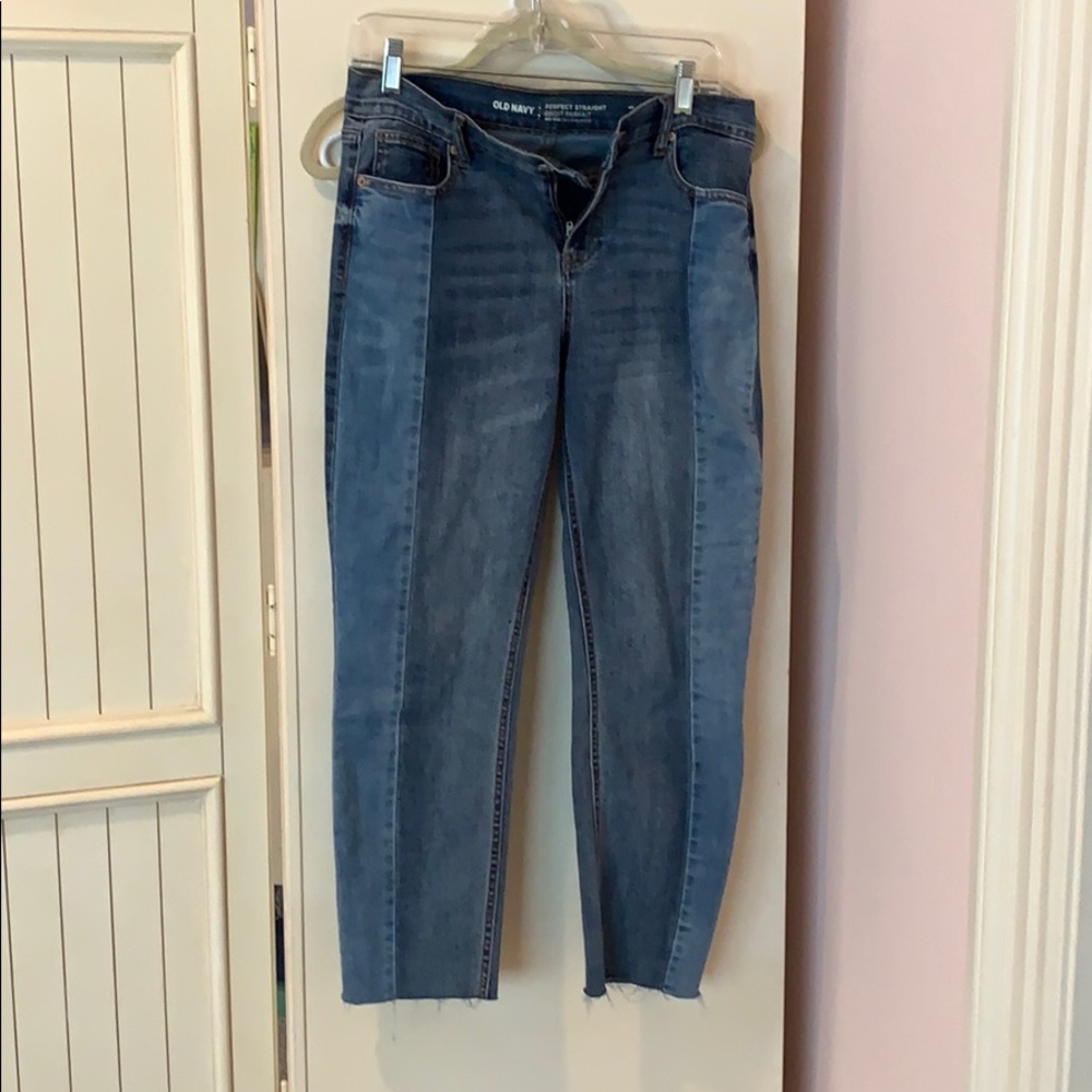 Cropped jeans